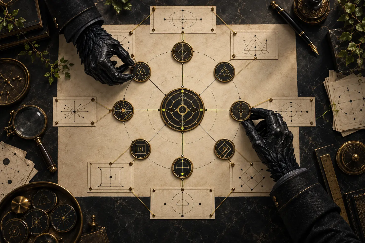 Rook aligns evidence tokens around one central reconstruction